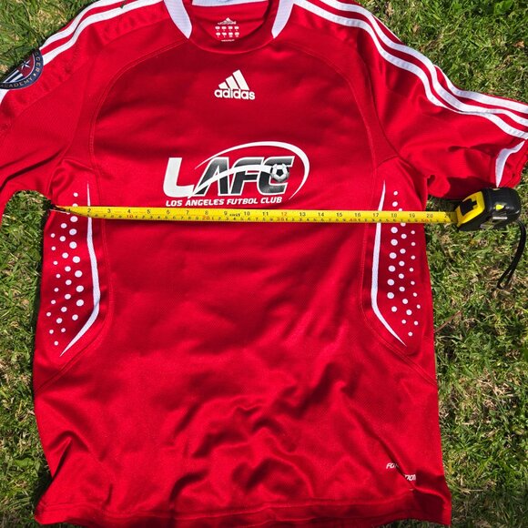 ADIDAS FORMOTION LAFC U.S. Soccer Development Academy Jersey Red And White LARGE - Picture 4 of 10